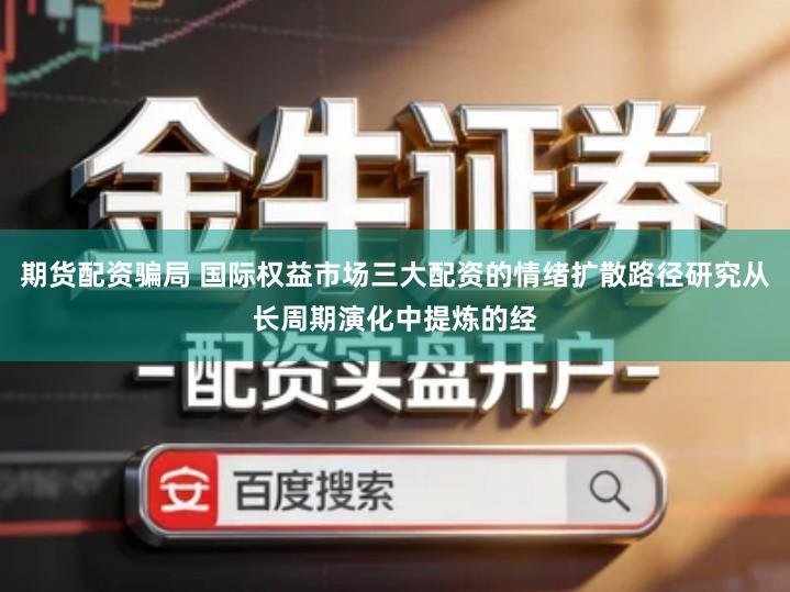 期货配资骗局 国际权益市场三大配资的情绪扩散路径研究从长周期演化中提炼的经